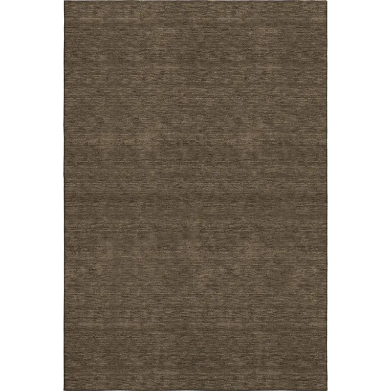 Luxury Washable Soft Essentials Chocolate 3\' x 5\' Rug