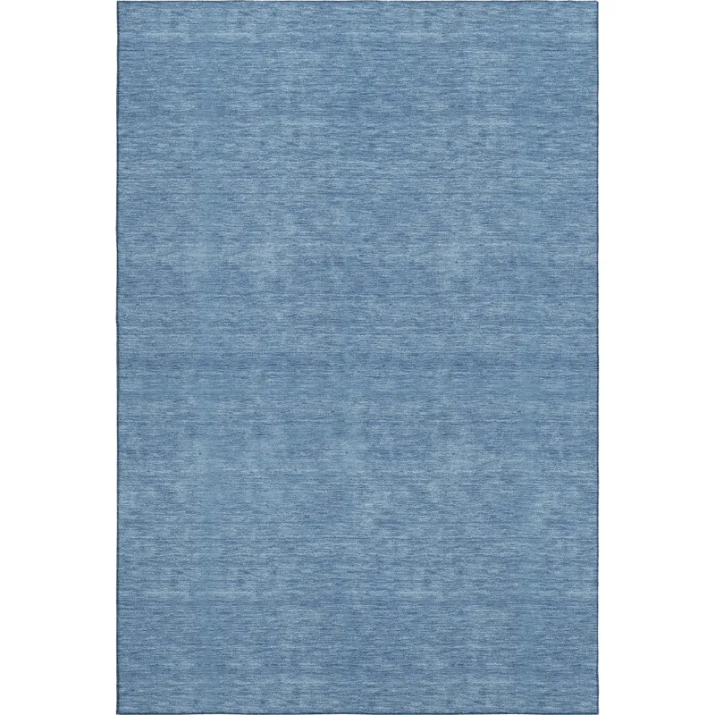 Luxury Washable Soft Essentials Denim 8\' x 10\' Rug
