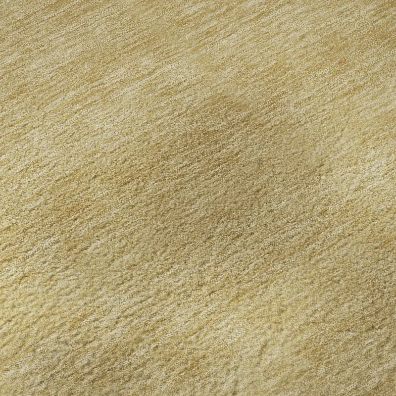Luxury Washable Soft Essentials Gold 2\'6\" x 3\'10\" Rug