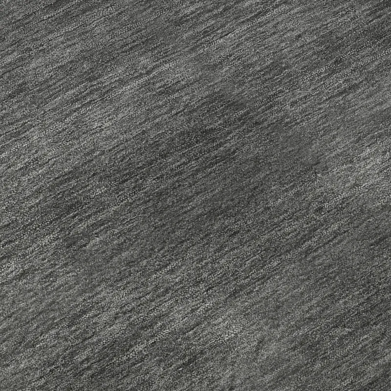 Luxury Washable Soft Essentials Graphite 1\'8\" x 2\'6\" Rug