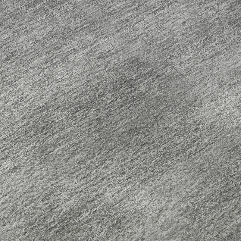 Luxury Washable Soft Essentials Gray 8\' x 8\' Round Rug