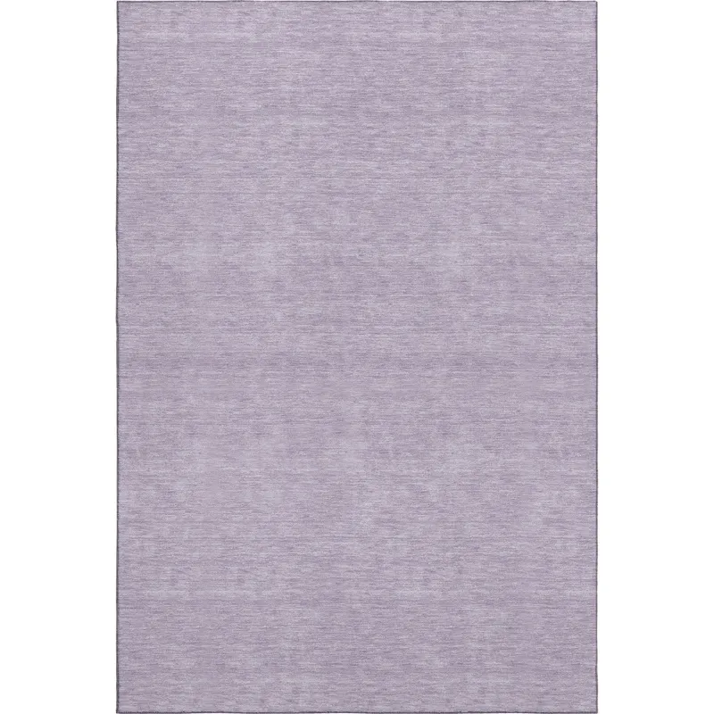 Luxury Washable Soft Essentials Lavender 2\'6\" x 3\'10\" Rug