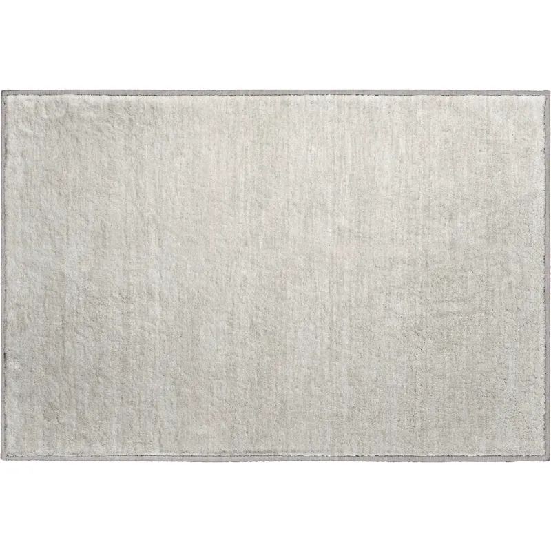 Luxury Washable Soft Essentials Linen 1\'8\" x 2\'6\" Rug