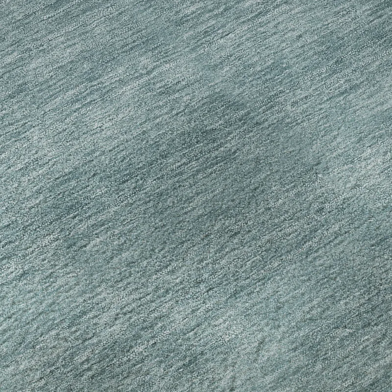 Luxury Washable Soft Essentials Teal 2\'6\" x 3\'10\" Rug