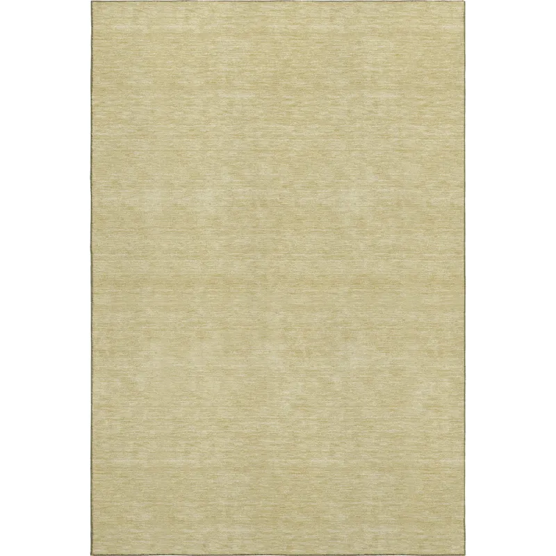 Luxury Washable Soft Essentials Wheat 9\' x 12\' Rug