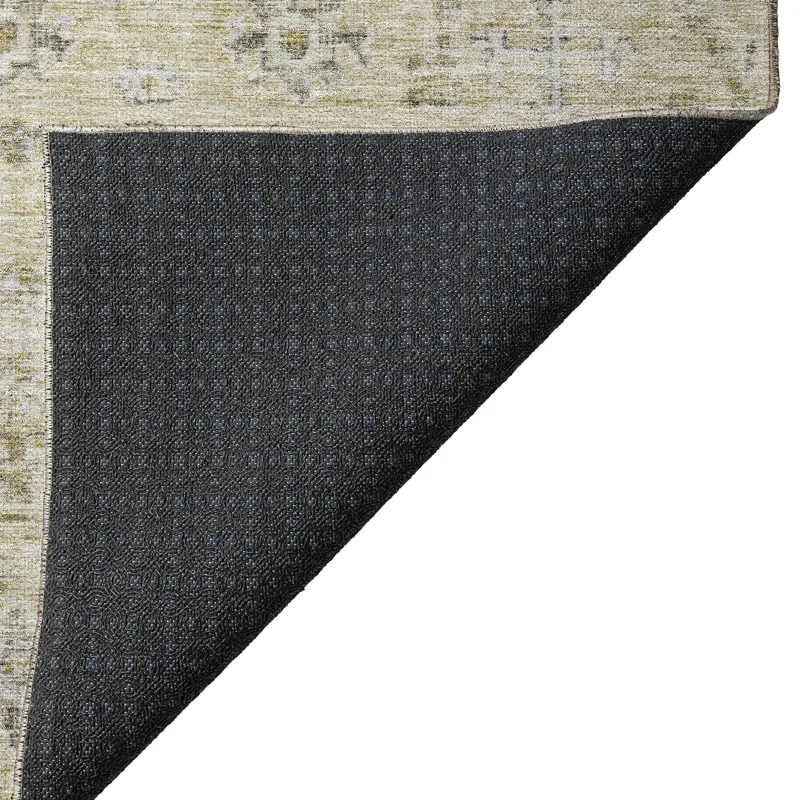 Luxury Washable Indoor/Outdoor Solace Beige 8\' x 10\' Rug