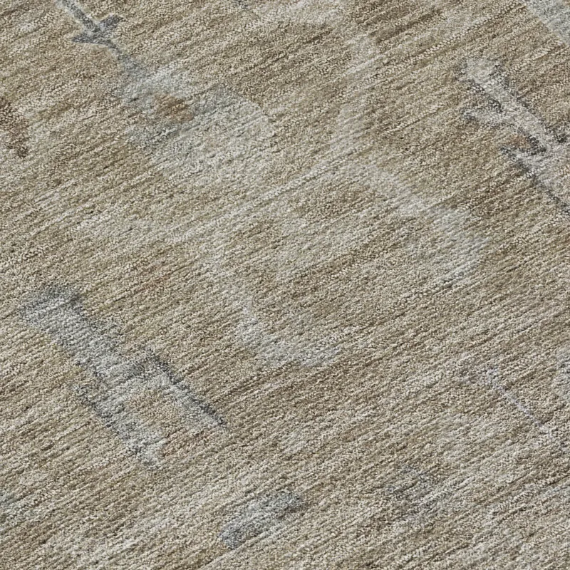 Luxury Washable Indoor/Outdoor Solace Tan 9\' x 12\' Rug
