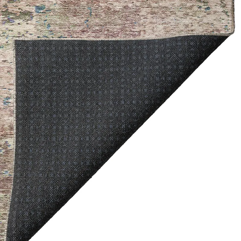 Luxury Washable Indoor/Outdoor Solace Blush 2\'6\" x 3\'10\" Rug