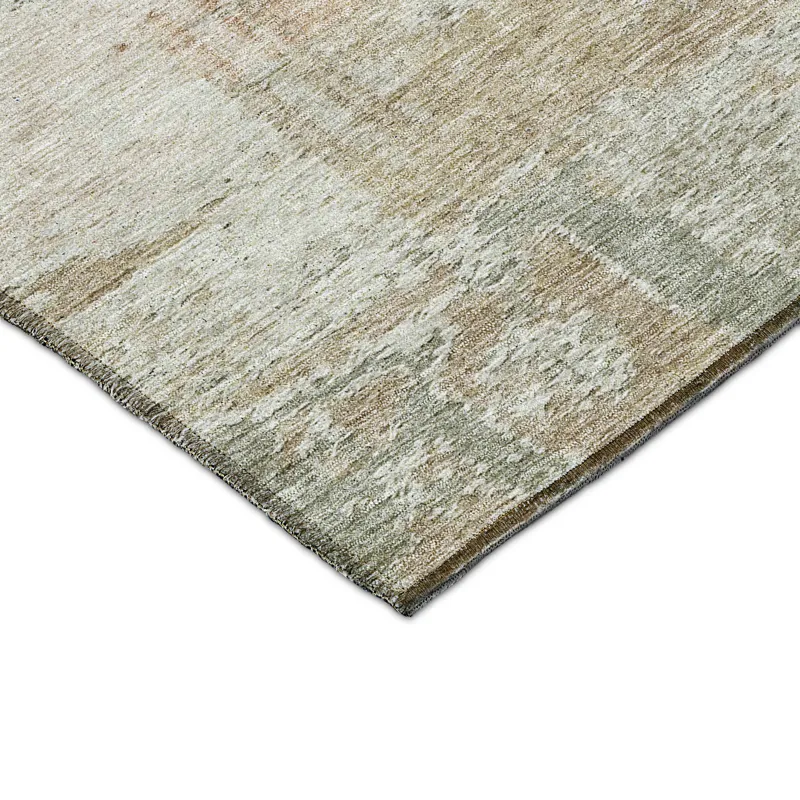 Luxury Washable Indoor/Outdoor Solace Linen 10\' x 14\' Rug