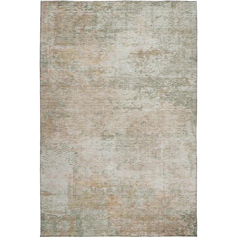 Luxury Washable Indoor/Outdoor Solace Linen 10\' x 14\' Rug