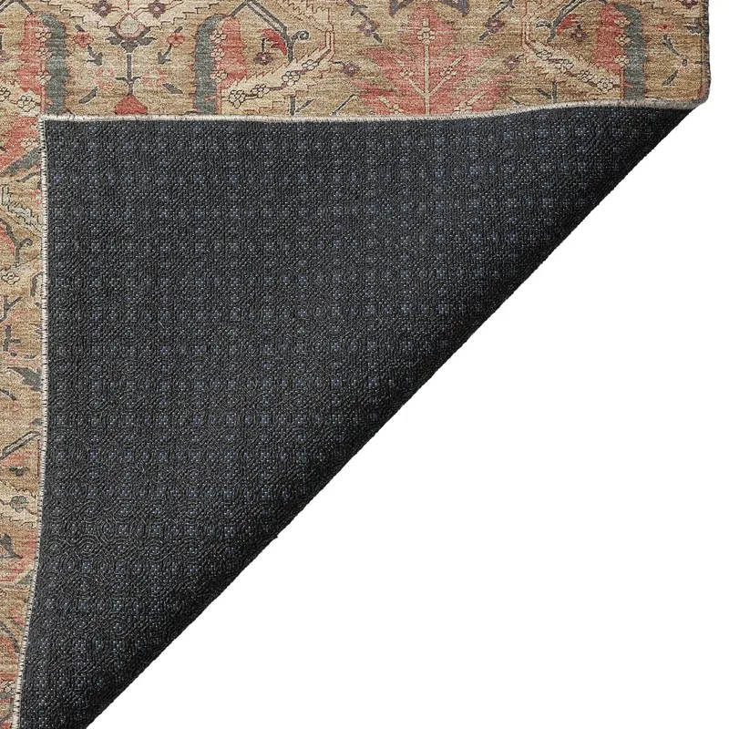 Luxury Washable Indoor/Outdoor Solace Tan 8\' x 10\' Rug