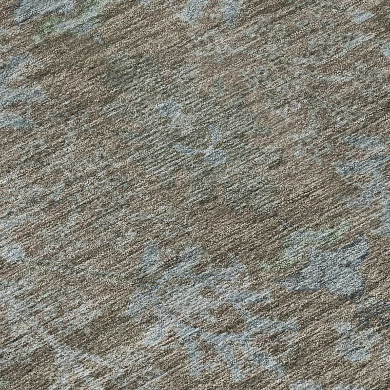 Luxury Washable Indoor/Outdoor Solace Brown 10\' x 14\' Rug