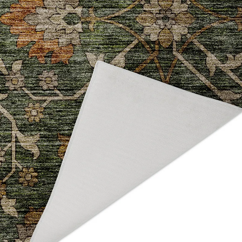 Indoor/Outdoor Silk Road Basil 2\'6\" x 3\'10\" Rug