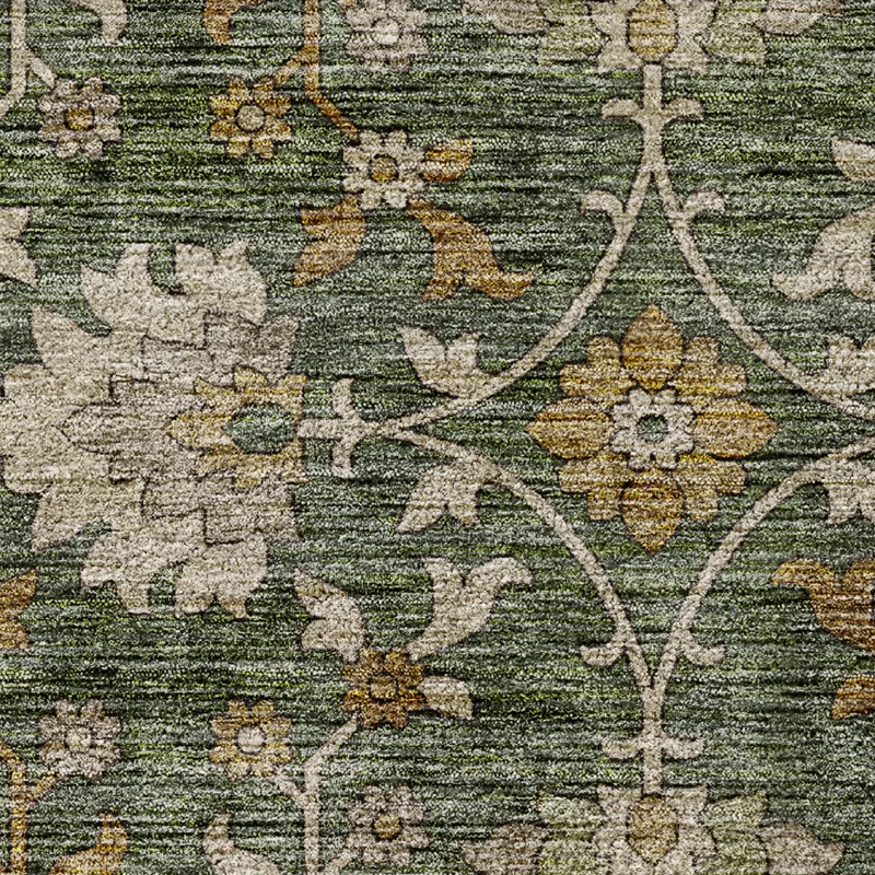 Indoor/Outdoor Silk Road Basil 2\'6\" x 3\'10\" Rug