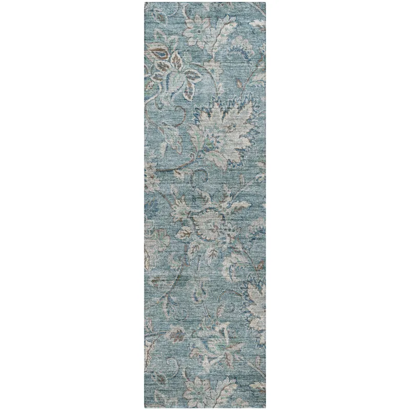 Indoor/Outdoor Silk Road Baltic 2\'3\" x 7\'6\" Runner Rug