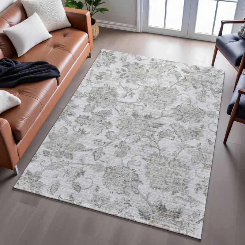 Indoor/Outdoor Silk Road Linen 9\' x 12\' Rug