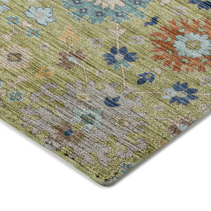 Indoor/Outdoor Silk Road Aloe 10\' x 14\' Rug