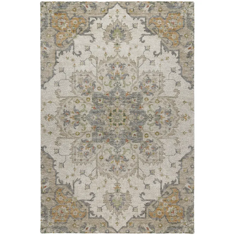 Indoor/Outdoor Silk Road Ivory 2\'6\" x 3\'10\" Rug