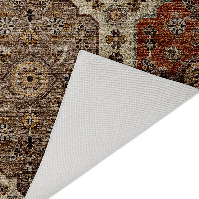 Indoor/Outdoor Silk Road Linen 5\' x 7\'6\" Rug