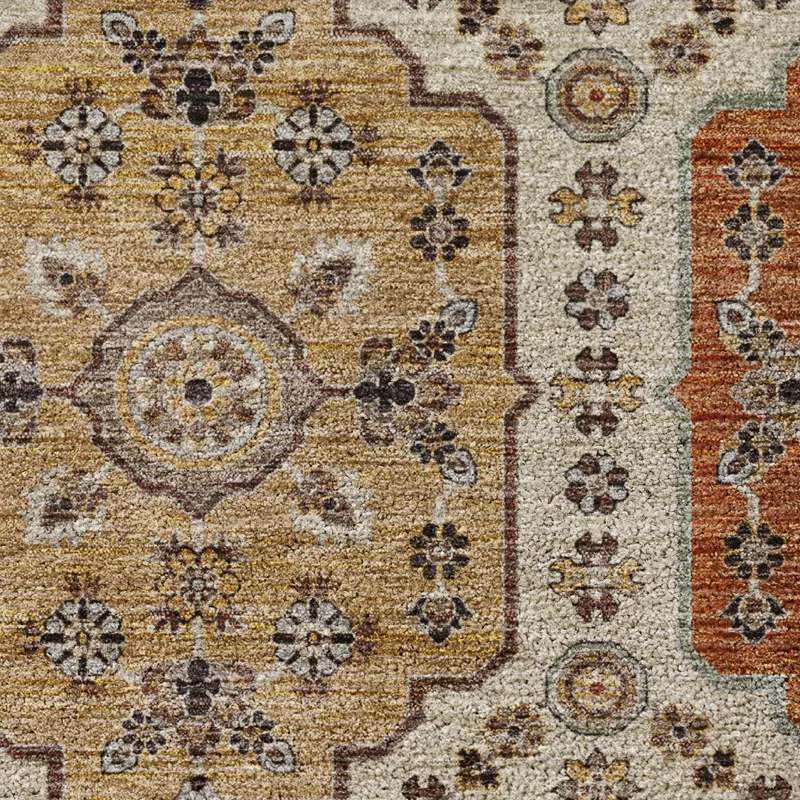 Indoor/Outdoor Silk Road Linen 5\' x 7\'6\" Rug