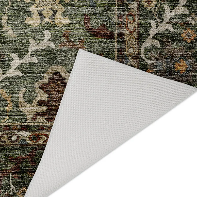 Indoor/Outdoor Silk Road Basil 2\'6\" x 3\'10\" Rug