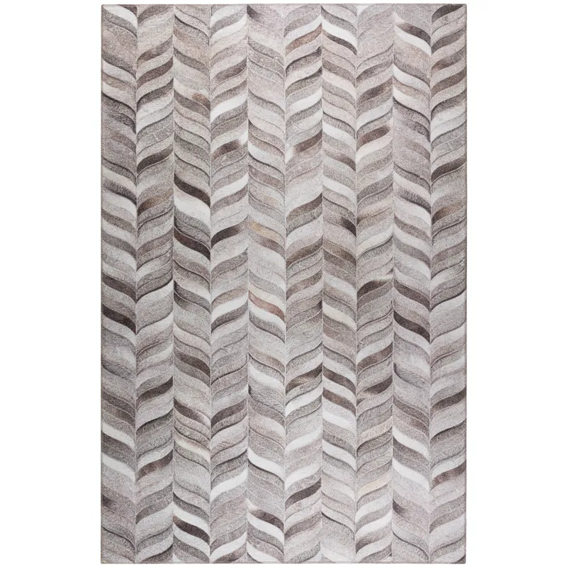 Indoor/Outdoor Stetson Flannel Washable 10\' x 14\' Rug