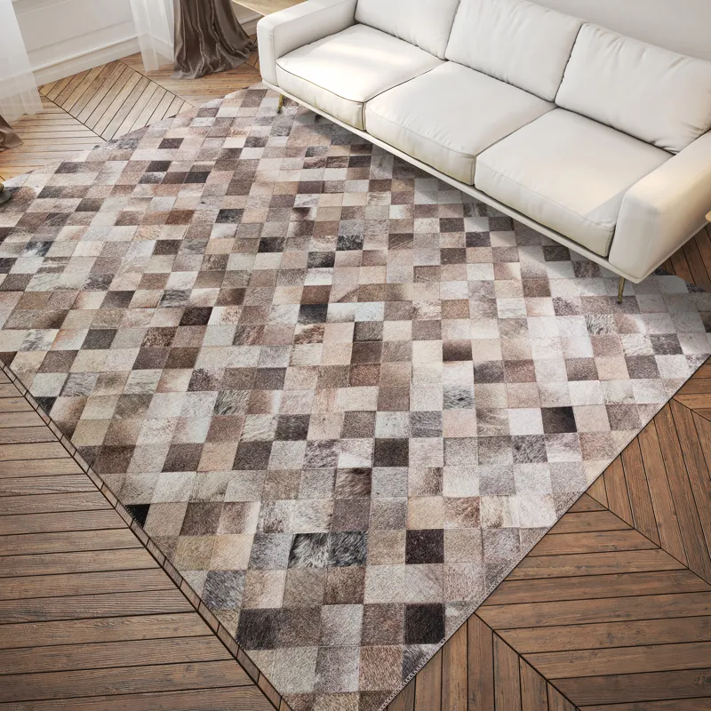 Indoor/Outdoor Stetson Flannel Washable 8\' x 10\' Rug