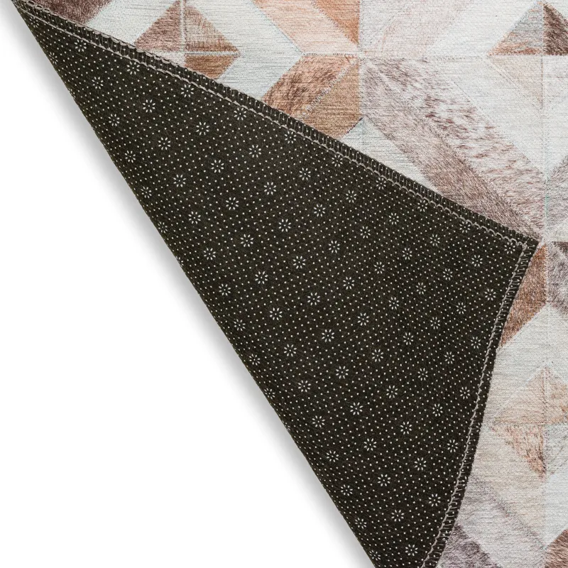 Indoor/Outdoor Stetson Flannel Washable 10\' x 10\' Round Rug