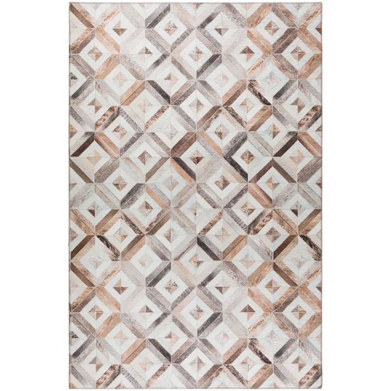 Indoor/Outdoor Stetson Flannel Washable 5\' x 7\'6\" Rug