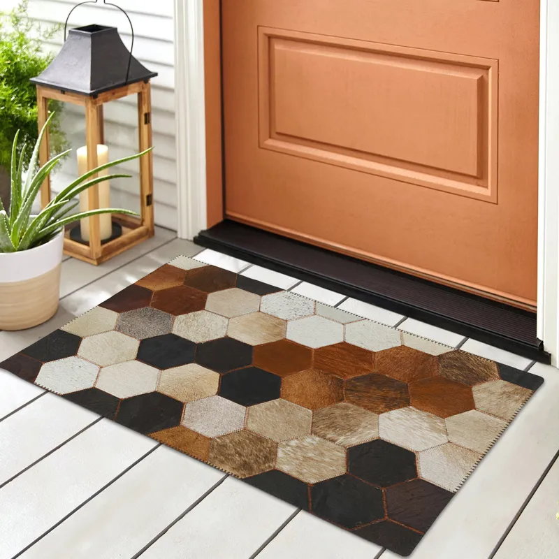 Indoor/Outdoor Stetson Canyon Washable 1\'8\" x 2\'6\" Rug