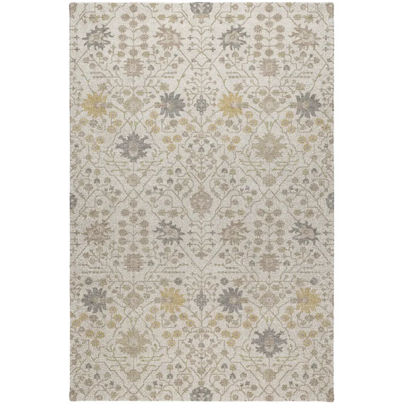 Luxury Washable Indoor/Outdoor Tabrook Ivory 5\' x 7\'6\" Rug