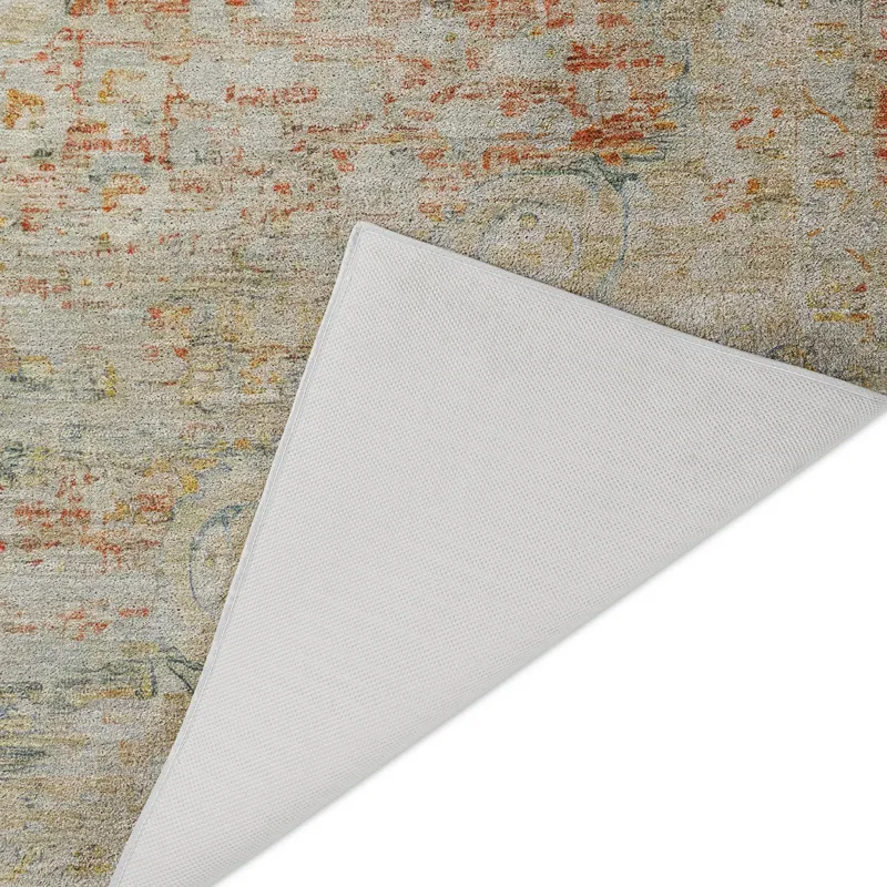 Luxury Washable Indoor/Outdoor Tabrook Tan 9\' x 12\' Rug