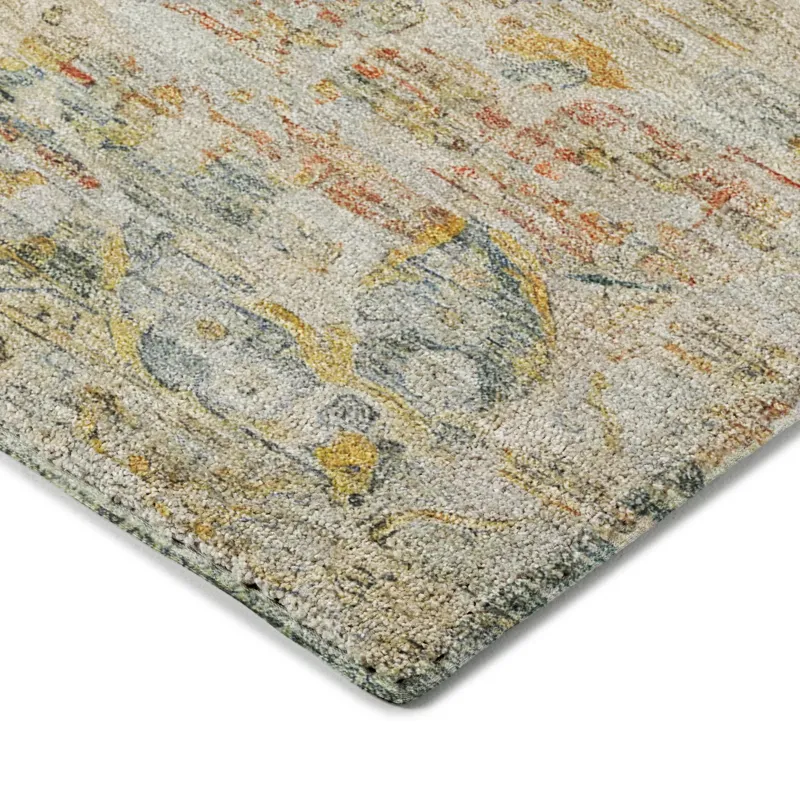 Luxury Washable Indoor/Outdoor Tabrook Tan 9\' x 12\' Rug