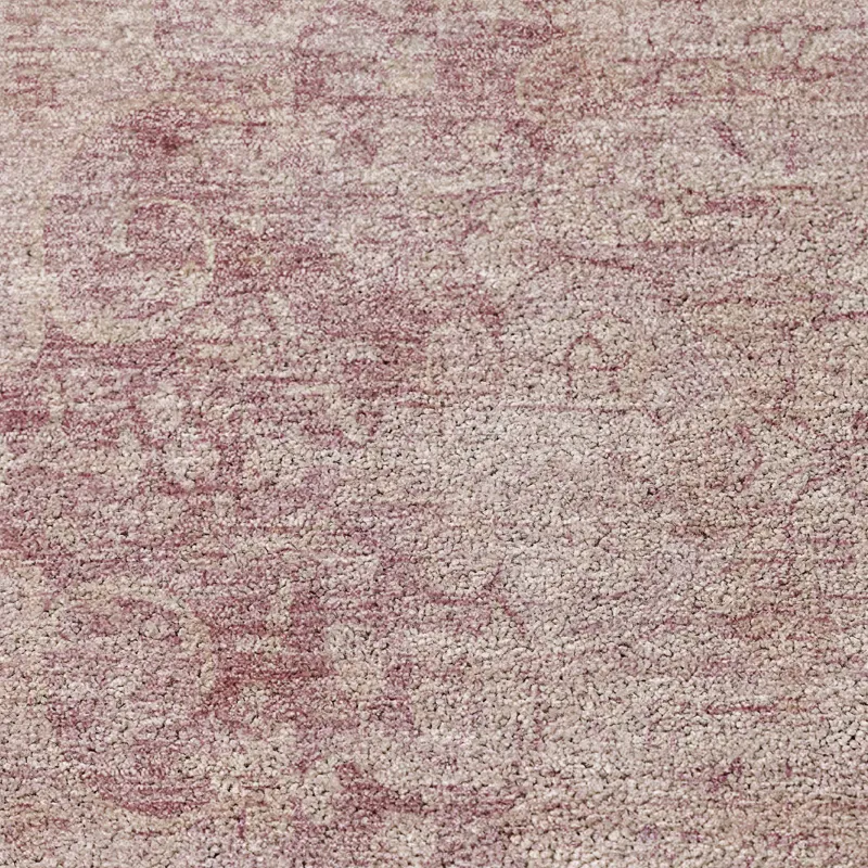 Luxury Washable Indoor/Outdoor Tabrook Pink 3\' x 5\' Rug