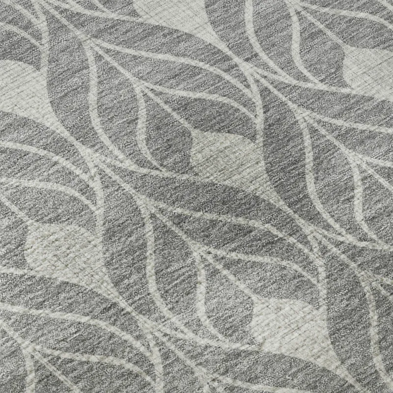Luxury Washable Indoor/Outdoor The Reserve Gray 2\'6\" x 3\'10\" Rug