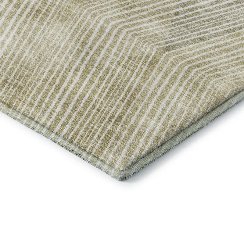 Luxury Washable Indoor/Outdoor The Reserve Beige 10\' x 14\' Rug