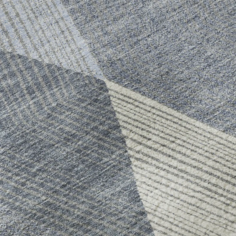 Luxury Washable Indoor/Outdoor The Reserve Denim 5\' x 7\'6\" Rug