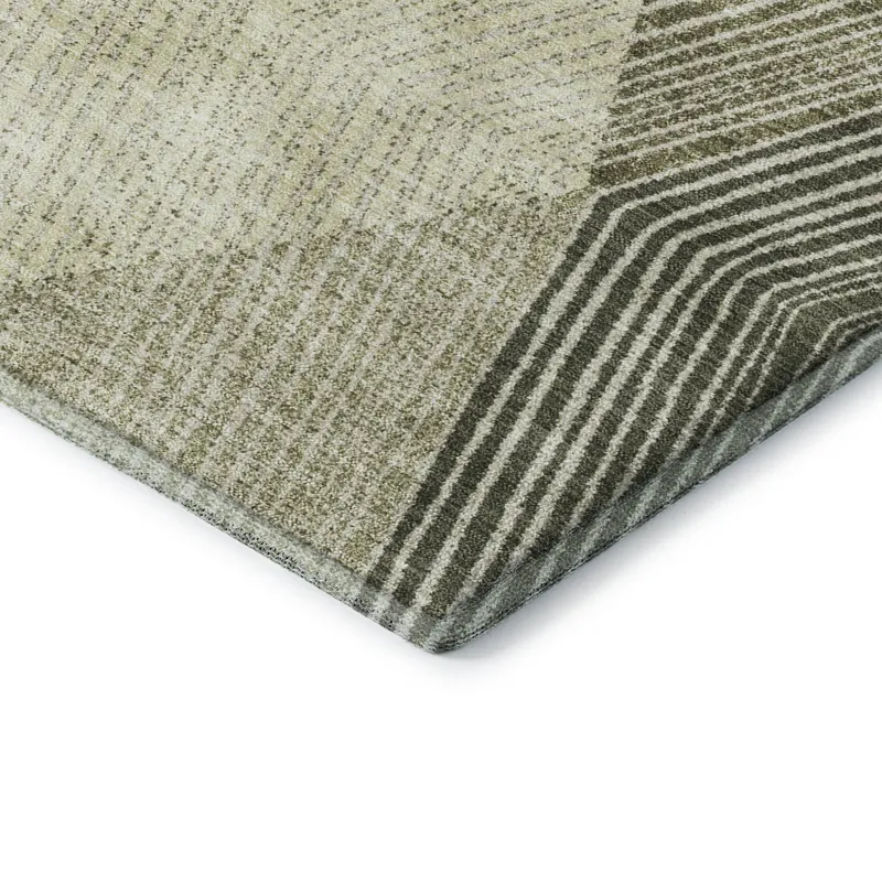 Luxury Washable Indoor/Outdoor The Reserve Fern 10\' x 14\' Rug