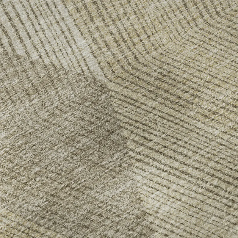 Luxury Washable Indoor/Outdoor The Reserve Wheat 8\' x 10\' Rug