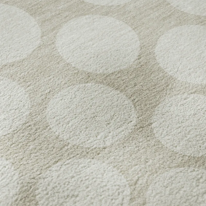 Luxury Washable Indoor/Outdoor The Reserve Beige 2\'6\" x 3\'10\" Rug