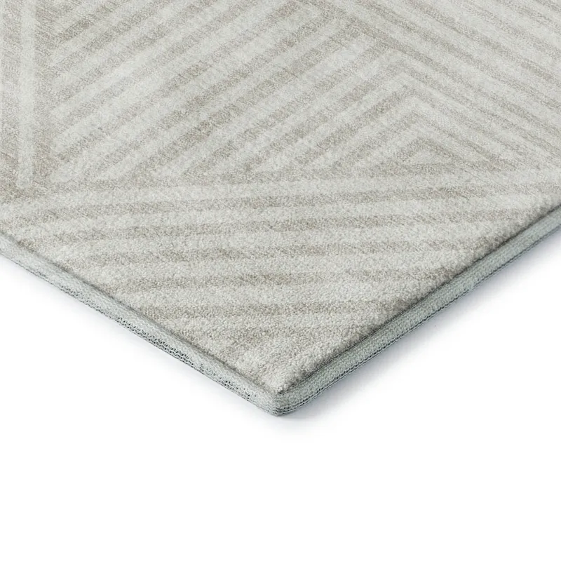 Luxury Washable Indoor/Outdoor The Reserve Linen 9\' x 12\' Rug