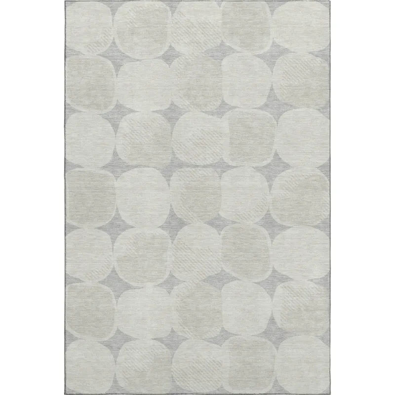 Luxury Washable Indoor/Outdoor The Reserve Gray 10\' x 14\' Rug