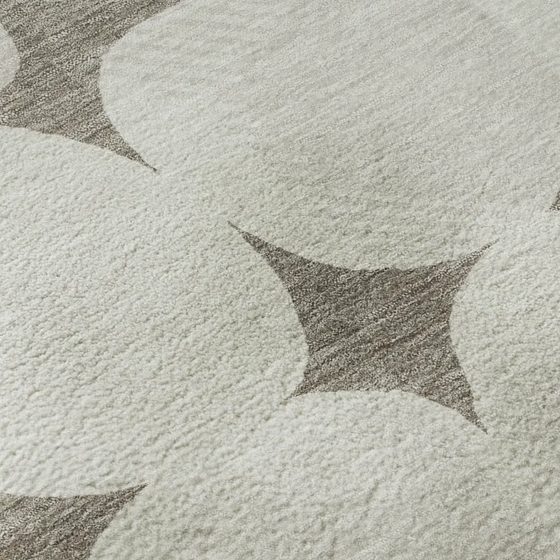 Luxury Washable Indoor/Outdoor The Reserve Taupe 10\' x 14\' Rug