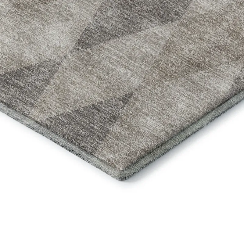 Luxury Washable Indoor/Outdoor The Reserve Beige 9\' x 12\' Rug