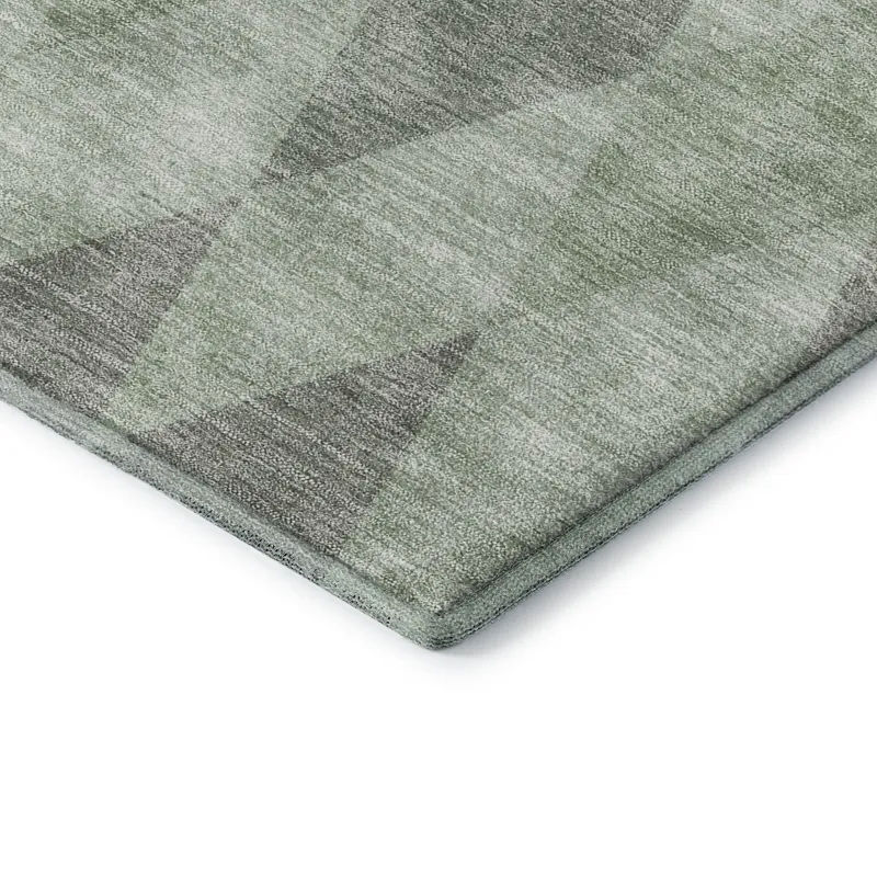 Luxury Washable Indoor/Outdoor The Reserve Fern 10\' x 14\' Rug