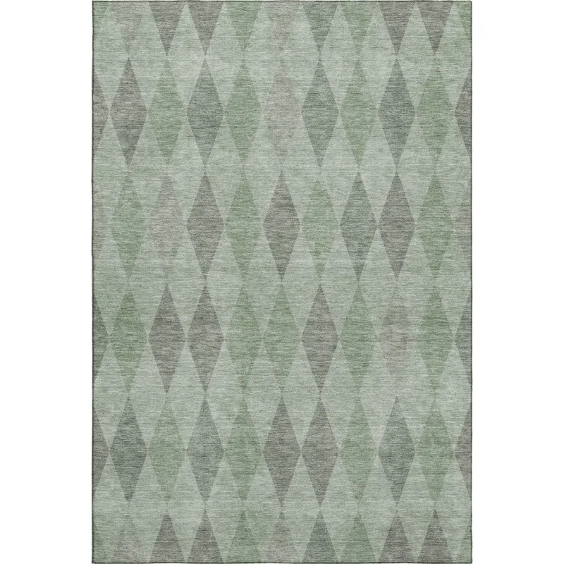 Luxury Washable Indoor/Outdoor The Reserve Fern 10\' x 14\' Rug