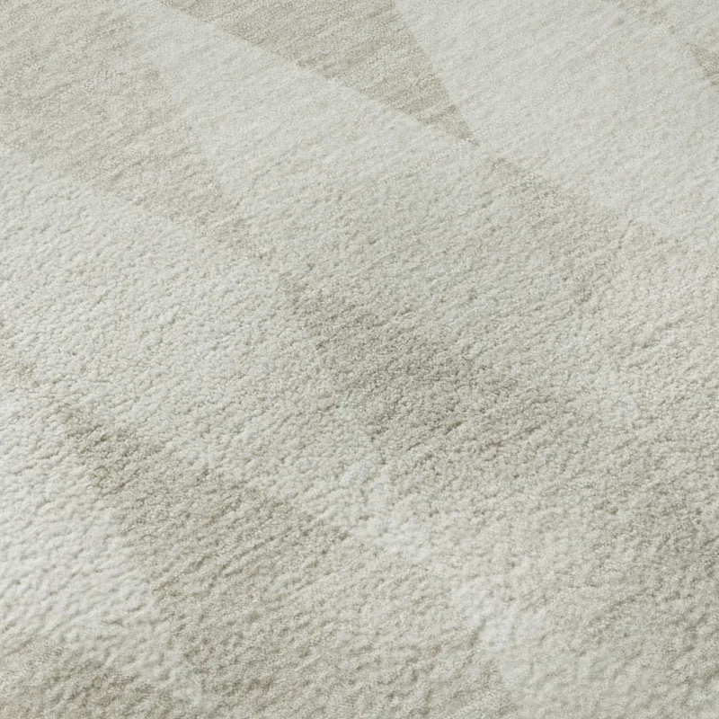 Luxury Washable Indoor/Outdoor The Reserve Ivory 3\' x 5\' Rug