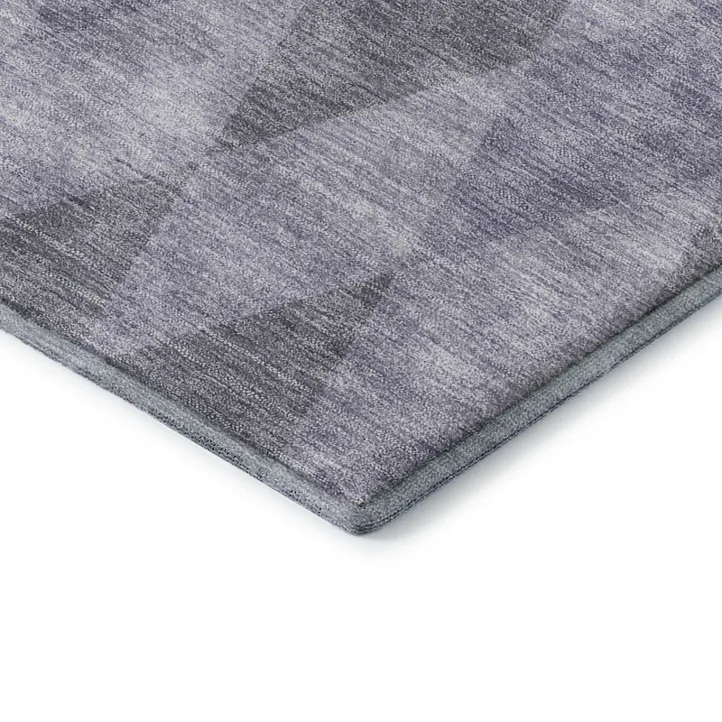Luxury Washable Indoor/Outdoor The Reserve Lavender 2\'3\" x 7\'6\" Runner Rug