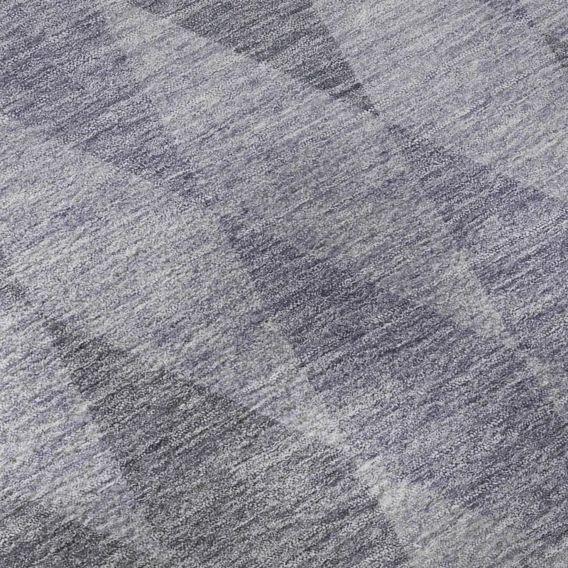 Luxury Washable Indoor/Outdoor The Reserve Lavender 2\'3\" x 7\'6\" Runner Rug
