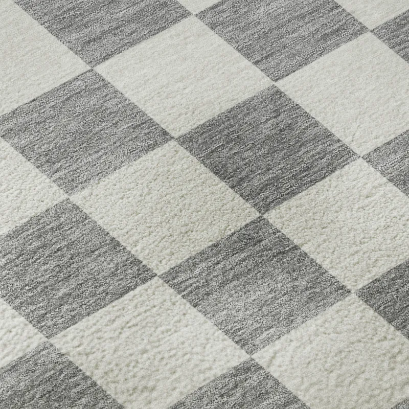 Luxury Washable Indoor/Outdoor The Reserve Gray 2\'6\" x 3\'10\" Rug